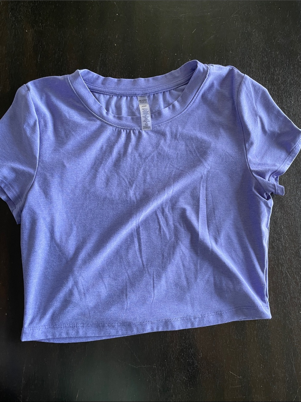 Beyond Yoga Short Sleeve Tee in Lavender Purple